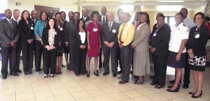 Policymakers during the CARICOM meeting in Antigua and Barbuda.