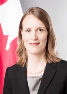 Canadian High Commissioner, Dr. Nicole Giles