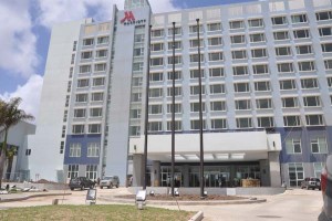  Marriott International has come under severe criticism for continuing to back the US$58M project that was not okayed by the National Assembly.