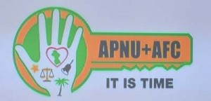The APNU+AFC alliance symbol