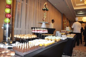 Sweet treats were available on Thursday’s grand reception.