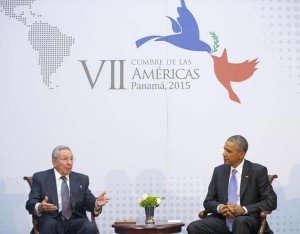 President Obama’s meeting with Raúl Castro at the Summit of the Americas was very important.