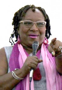Dr. Dawn Stewart, senior member of Guyanese Women Roundtable (GWR)