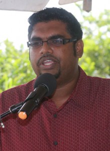 Housing Minister, Irfaan Ali