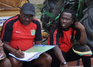 Head Coach Jamaal Shabazz and Assistant Wayne Dover.