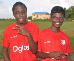  Tyrese Forde (left) and Levi Harry 
