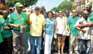 Some of the Guyanese officials who travelled to New York