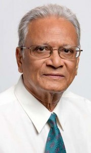 Education Minister  Dr Rupert Roopnaraine