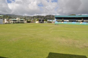 Battle Ground For Golden Jaguars/Vincy Heat Clash! The Arnos Vale Play Field, venue for today’s WCQ between St. Vincent & the Grenadines and Guyana.