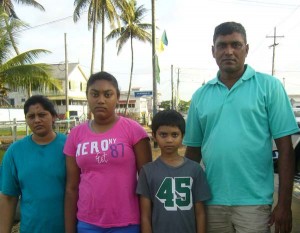Vevkasammy Bangari and his family