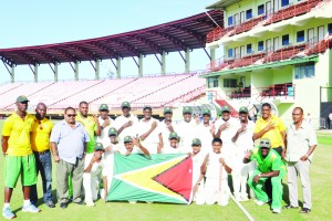 Guyana won the WICB U-15 cricket tournament for the fourth time when they defeated the Windwards by 98 runs at Providence yesterday.
