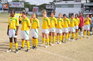 The Lady Jags squad during a previous competition. 