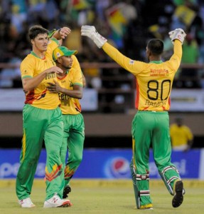 Marchant de Lange and co will hope to put  on a good display for the Warriors. (CPL)