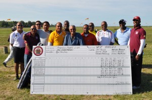 Team West Indies following the NRA 2015 America Team Match at Camp Perry, Ohio.