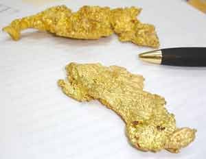 A significant amount of gold is being smuggled to Suriname, Government officials say.