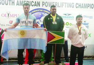 South American Overall 93kg Gold medalist.