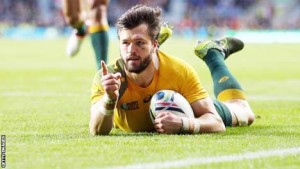 Ashley Cooper scores for Australia. (Getty Images)