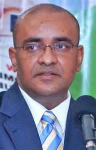 Opposition Leader, Bharrat Jagdeo 