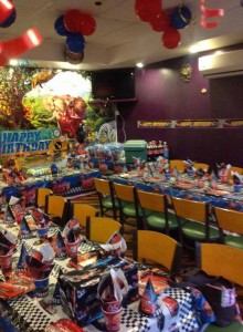 Samples of birthday parties hosted.