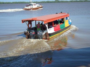 River taxis across the Berbice River made over 2800 trips since being introduced in late September, Government says.