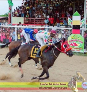 CP Got Even going past Princess She Not in a close race to win the last Guyana Cup. 
