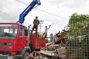 Government has allowed the export of 42 stranded containers but warned that trade has not resumed for scrap metal as yet.