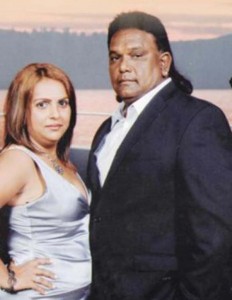 Chunilall Baboolall and his wife, Nermala