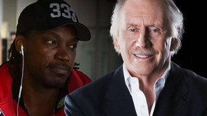 Chris Gayle and Ian Chappell ©WindiesCricket.com