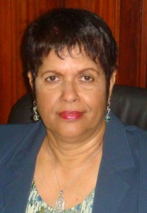 TSC Chairperson,  Ms. Leila Ramson