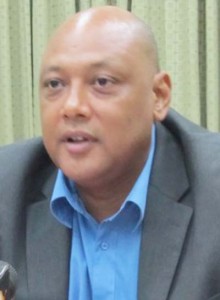 Minister of Natural Resources Raphael Trotman