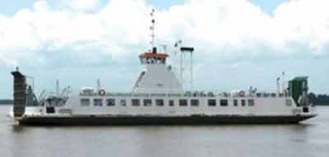The MV Canawaima which services passengers between Guyana and Suriname