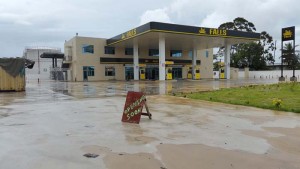The Falls gas station and terminal facilities on the East Bank of Demerara.