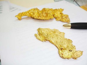 Gold declarations this year are targeted at an ambitious 600,000 ounces declaration, government says.
