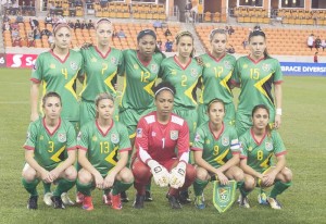 Guyana Women Team, Lady Jags Starting X1 vs Canada.