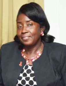 Minister within the Ministry of Communities, Valerie Sharpe-Patterson