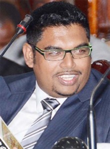 PPP MP, Irfaan Ali