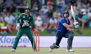 Jos Buttler muscled his way to his fourth ODI hundred, South Africa v England, 1st ODI, Bloemfontein, February 3, 2016 ©Getty Images
