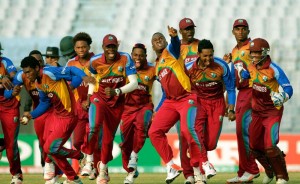 Shimron Hetmyer’s first half-century of the tournament helped West Indies eat into the target of 227 as they won with 10 overs to spare © International Cricket Council