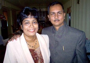 Dr. Michelle Shiwnandand and Rev. Dr. Ravindra Shiwnandand