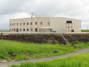 The private hanger facility at CJIA