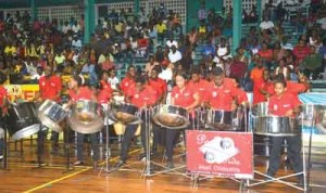 Large Band winners Parkside Steel Orchestra 