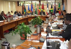 Participants at the opening ceremony of CARICOM’s 29th COHSOD meeting