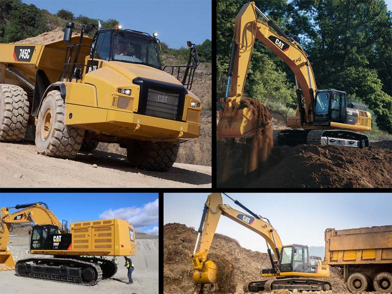 Caterpillar equipment sold by MACORP.
