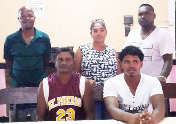 The newly elected executive of the Essequibo Volleyball Association pose for a photo op recently.