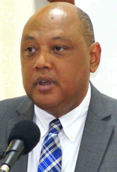 Natural Resources Minister, Raphael Trotman 