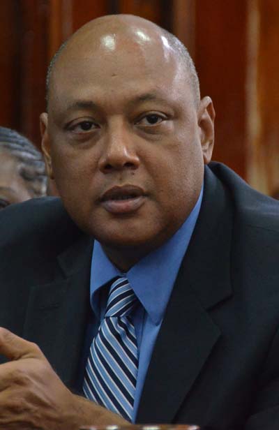  Minister of Natural Resources, Raphael Trotman 