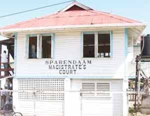 The Sparendaam Magistrate’s Court before it was demolished
