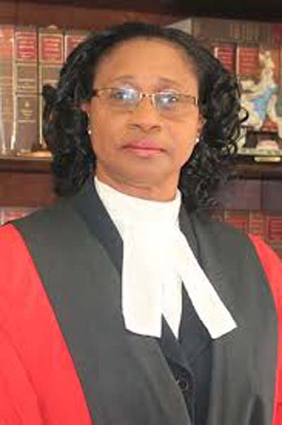 Chief Justice (Ag) Yonette Cummings-Edwards