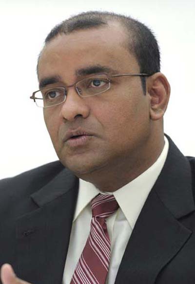 Former President, Bharrat Jagdeo