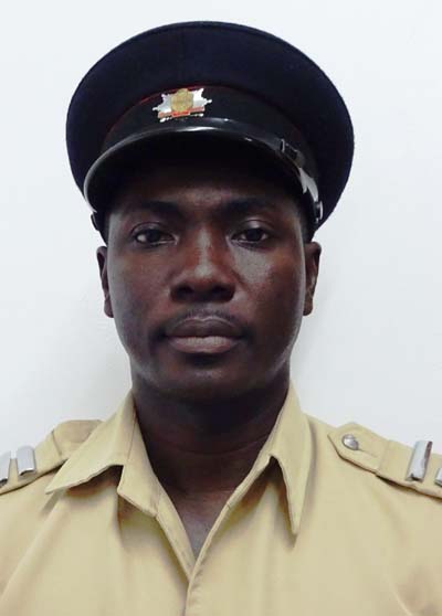  Sub - officer of the Guyana Fire Service, Chriswayne La Rose